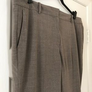 Tan Ann Taylor Signature Fit Trousers
